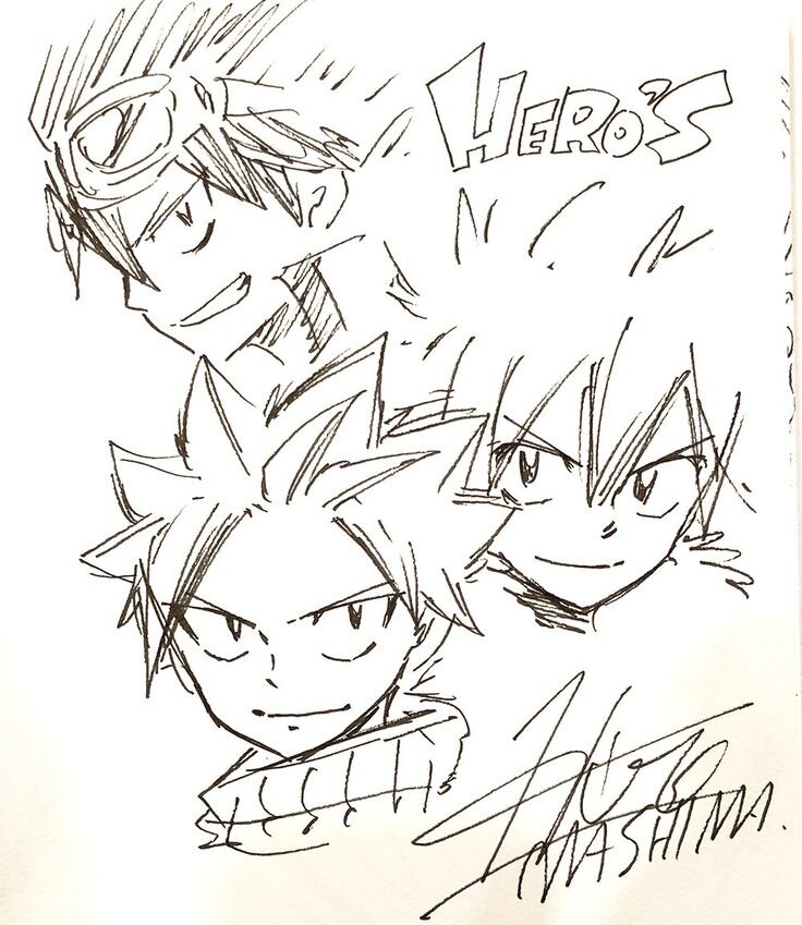 Hiro Mashima Art Nalu 