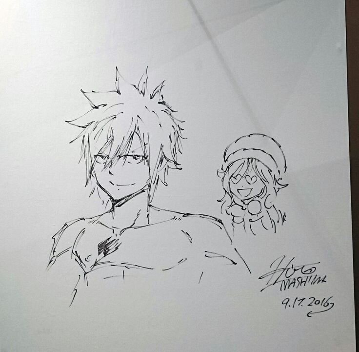 Juvia And Gray Official Art(1) 