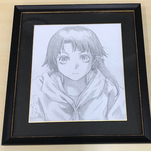 REAL A list of Real / Authentic Shikishi and Sketches by Yoshitoshi Abe